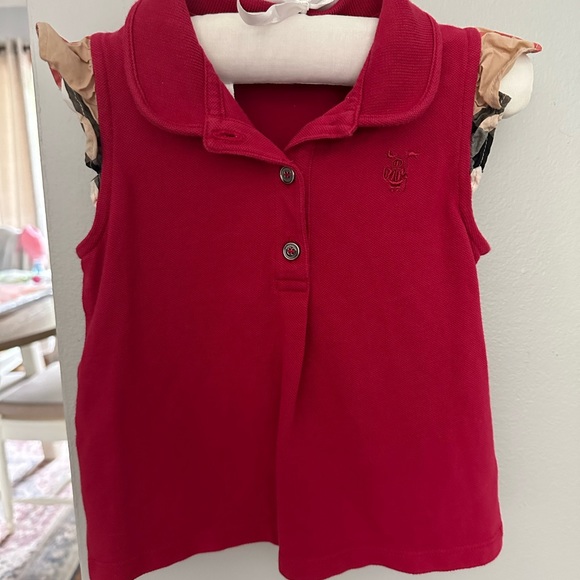 Burberry Ruffle Sleeve Top